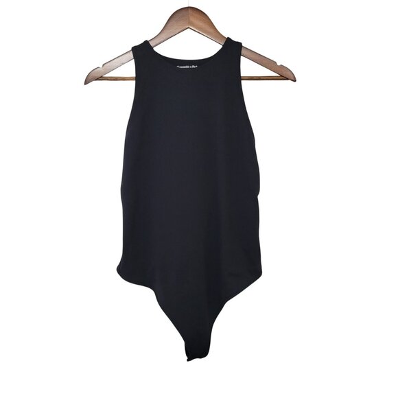 Abercrombie & Fitch Soft A&F Collection Sleeveless Open Back Bodysuit Womens Siz - Picture 1 of 7